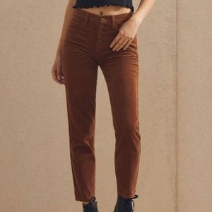 Pacsun Vintage Icon Toffee Corduroy Mom Jeans